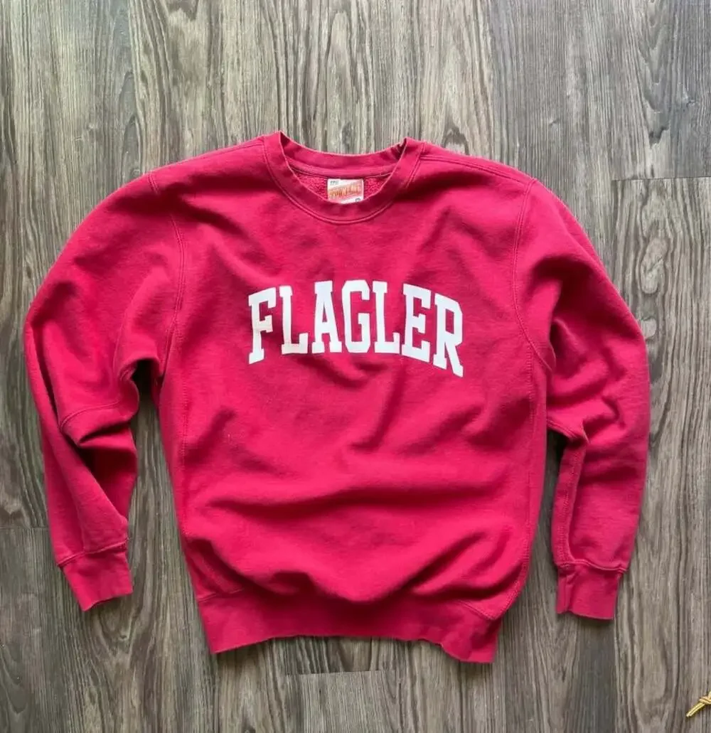 Vintage MV Sports Pro Weave Flagler Crewneck